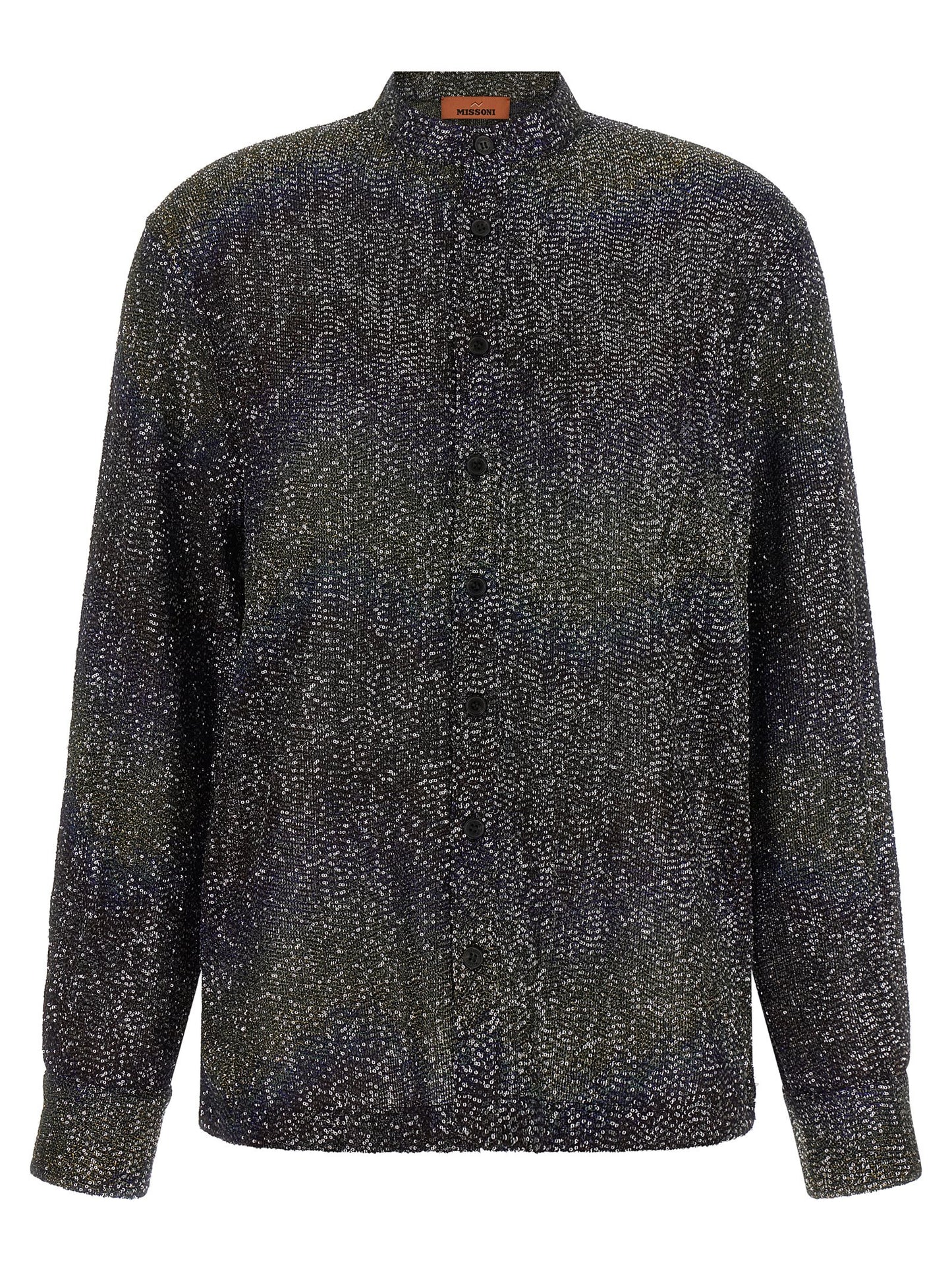 Cardigan by Missoni for women in polyamide polyester & sequins multicolor showcases a luxurious silhouette, meticulously detailed with a sophisticated and for a refined finish.