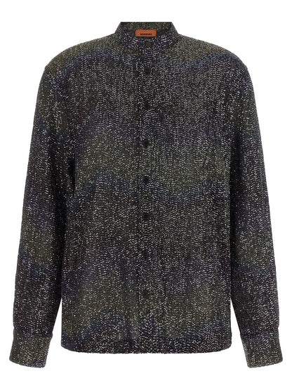 Cardigan by Missoni for women in polyamide polyester & sequins multicolor showcases a luxurious silhouette, meticulously detailed with a sophisticated and for a refined finish.