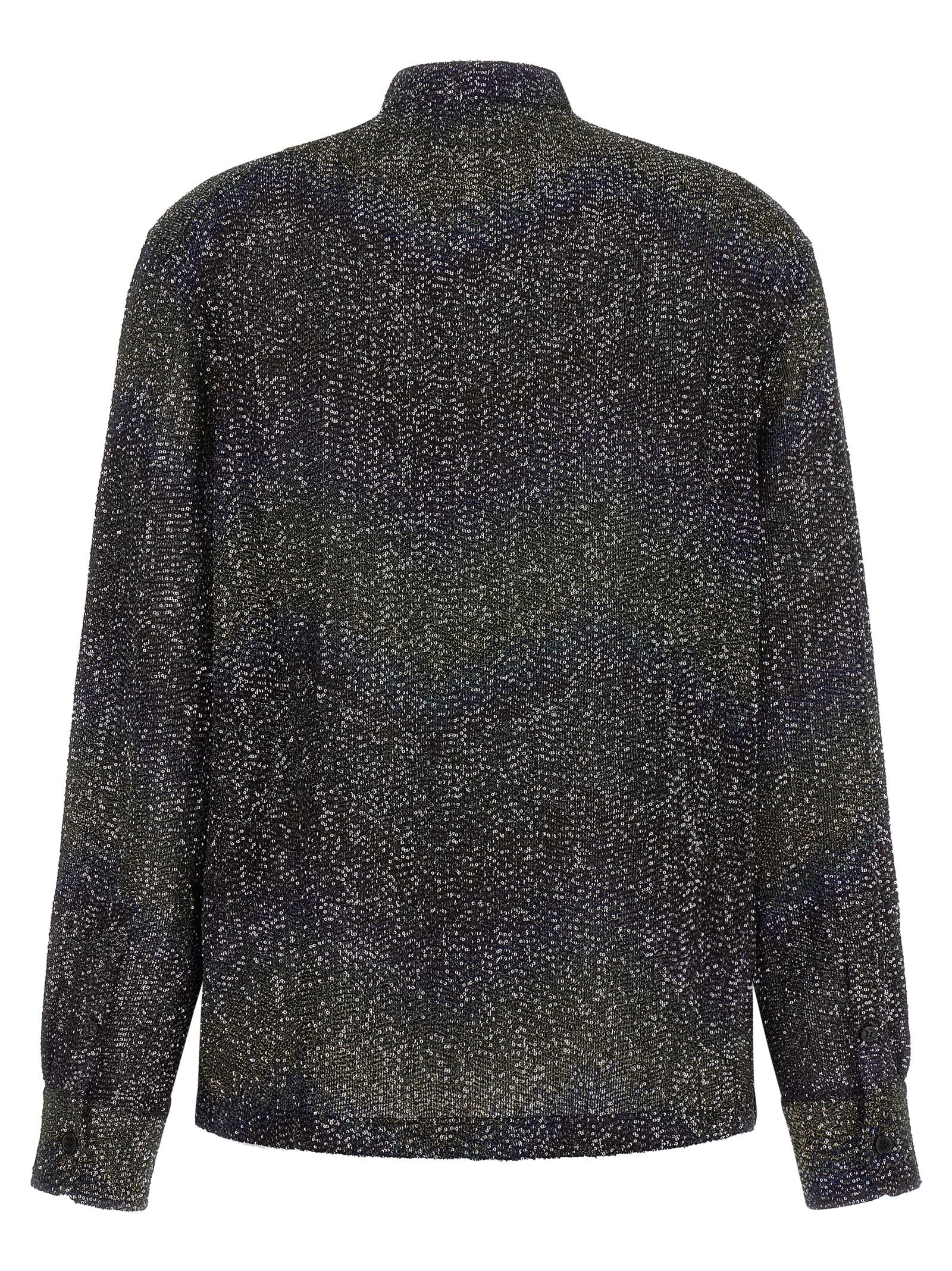 Cardigan by Missoni for women in polyamide polyester & sequins multicolor features a dramatic silhouette, showcasing a sophisticated and dramatic detail for a timeless, premium look.