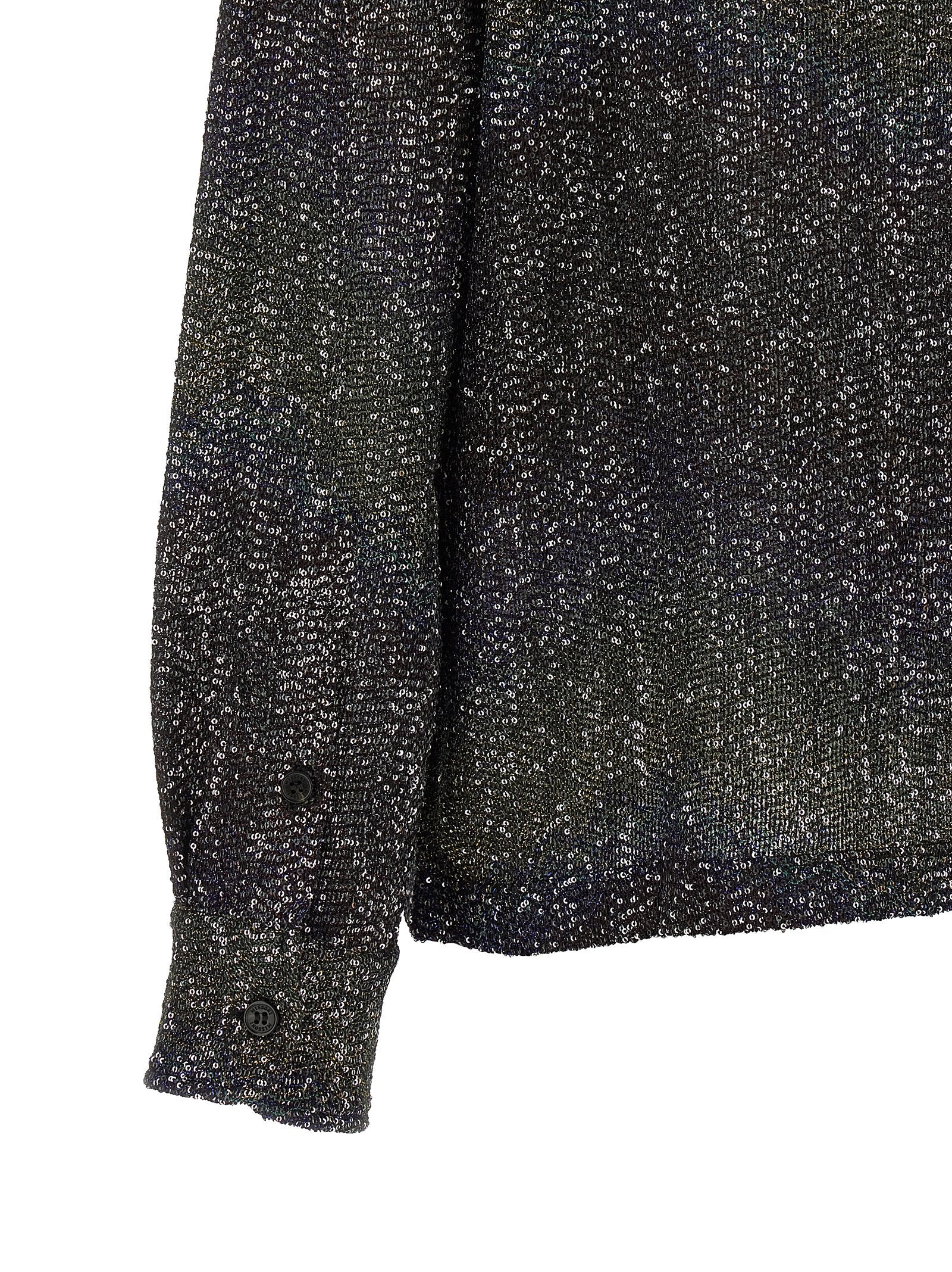 Cardigan by Missoni for women in polyamide polyester & sequins multicolor showcases a captivating silhouette, artfully detailed with a captivating and for a truly sophisticated captivating look.