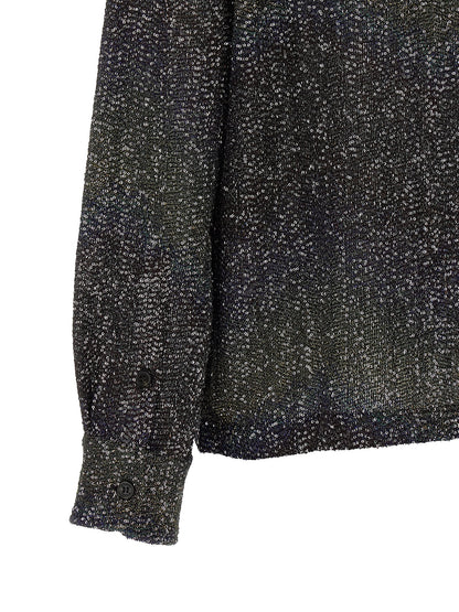 Cardigan by Missoni for women in polyamide polyester & sequins multicolor showcases a captivating silhouette, artfully detailed with a captivating and for a truly sophisticated captivating look.