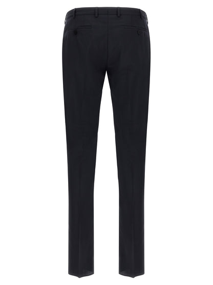 Pant Suit by Pal Zileri for men in wool navy showcases an bespeak silhouette, artfully detailed with a sophisticated and an bespeak for a refined finish.