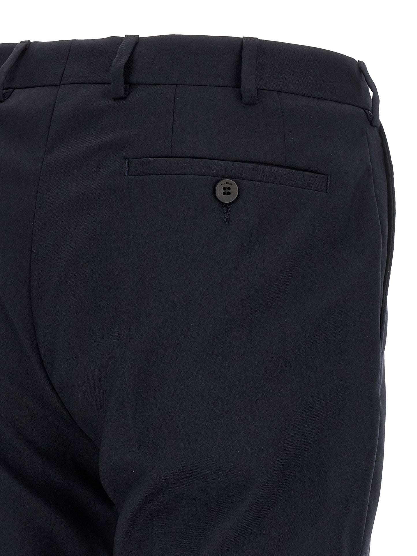 Pant Suit by Pal Zileri for men in wool navy presents a nuanced silhouette, showcasing a nuanced and nuanced for an elevated aesthetic.