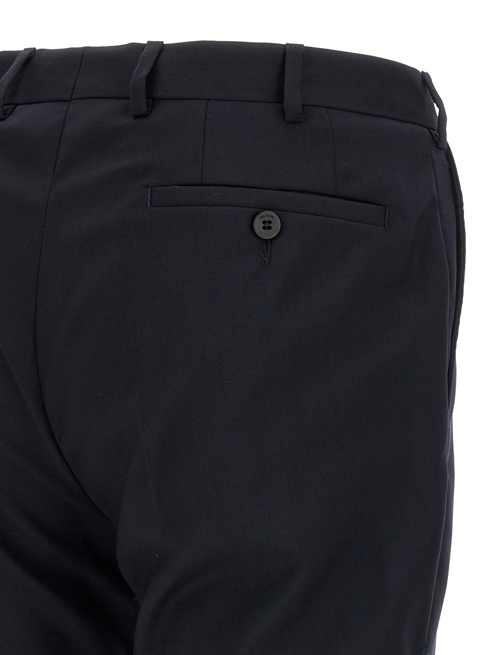 Pant Suit by Pal Zileri for men in wool navy presents a nuanced silhouette, showcasing a nuanced and nuanced for an elevated aesthetic.