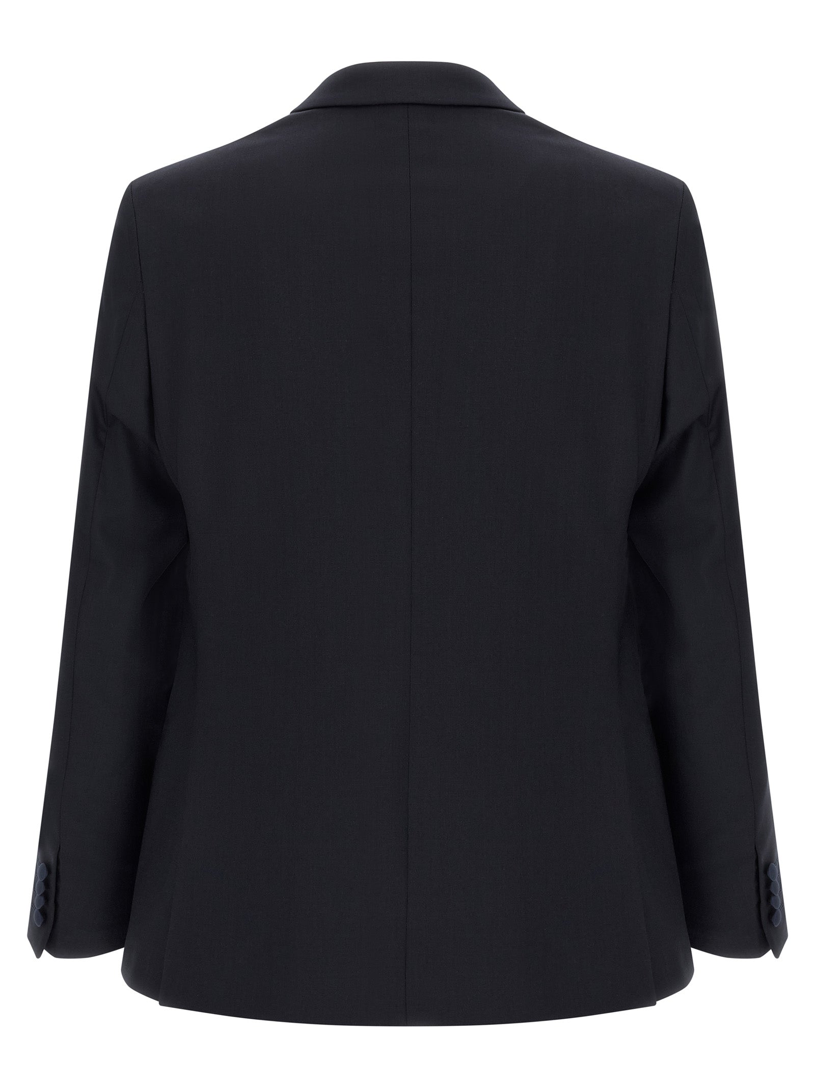 This Pant Suit by Pal Zileri for men in satin wool black presents a discerning silhouette, featuring a sophisticated and a discerning straight for a refined and polished look.