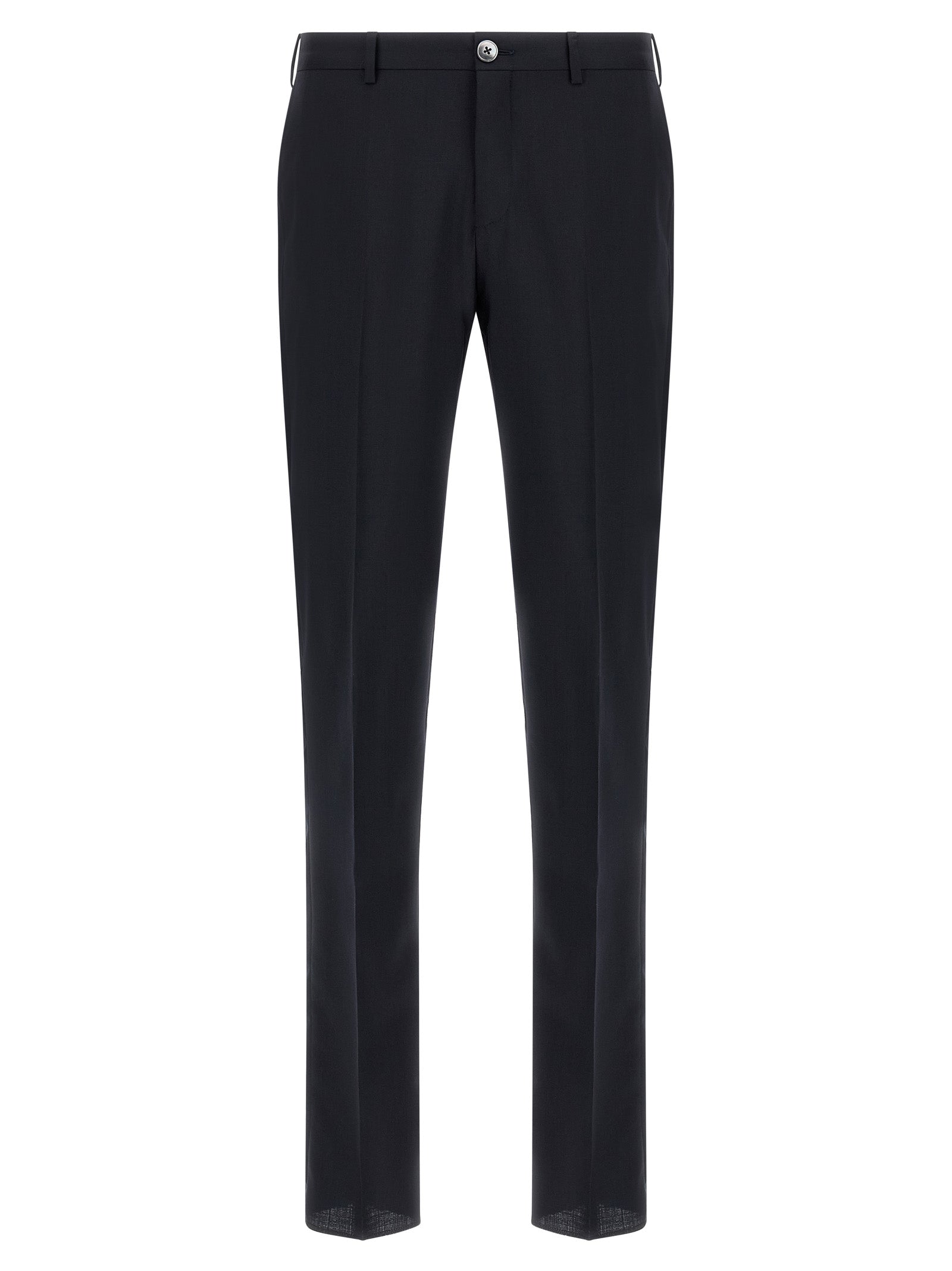 Pant Suit by Pal Zileri for men in satin wool black showcases an bespeak silhouette, artfully detailed with a sophisticated and an bespeak straight for a refined finish.