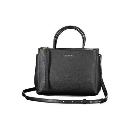 Coccinelle Essence Leather Handbag - Black
