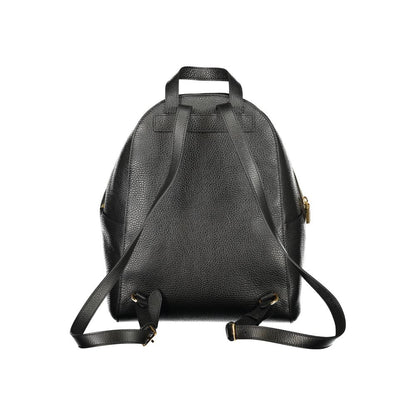 Backpack by Coccinelle for women in leather black features a stately Beat Generation Leather Backpack design, showcasing a secure zipper, ample external-pockets & internal-pockets, and versatile backpack-strap, adjustable-strap & handle for a stately finish.