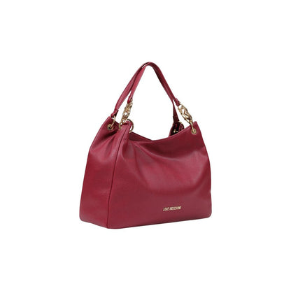 Large Handbag by Love Moschino for women in polyethylene & polyurethane gold & purple features a exquisite silhouette, showcasing a secure and exquisite with versatile handle for a exquisite finish.