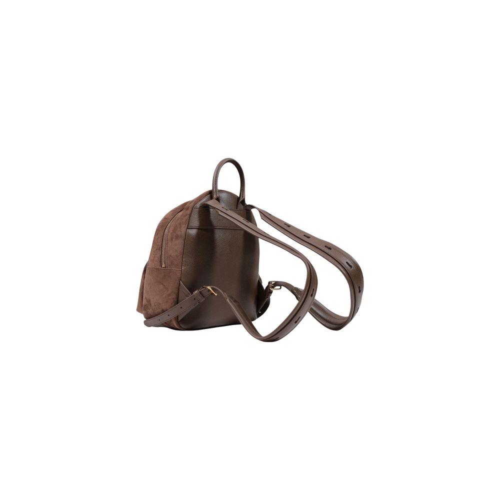 Love Moschino Stretch Polyester Backpack - Brown