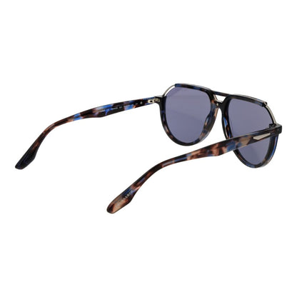 Trussardi Aviator Non-Polarized Dark-Tint Stainless Steel & Acetate Sunglasses - Brown