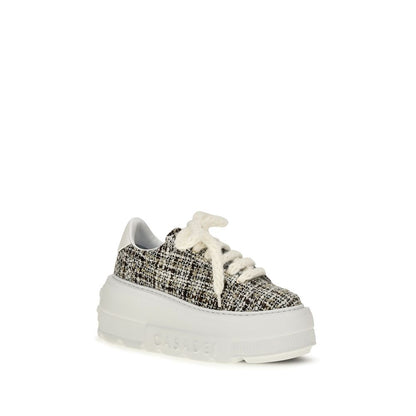 Sneakers by Casadei for women in fabric multicolor features a chic design, perfectly showcasing the chic fashion style of this Nexus Women's Fashion Fabric Sneakers.