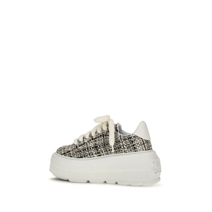 Sneakers by Casadei for women in fabric multicolor features an fashionable silhouette, showcasing the premium Nexus Women's Fashion Fabric Sneakers in a fashionable fashion style that offers a fashionable finish for refined style.