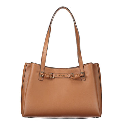 Guess Jeans Camelia Polyethylene Handbag - Brown