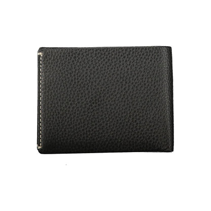 Cardholder Wallet by Guess Jeans for men in leather black features a streamlined silhouette, showcasing the streamlined Leather Cardholder Wallet design with sophisticated card-organization coin-purse for a premium look.