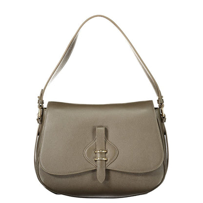 Coccinelle Grace Mavery Leather Handbag - Brown