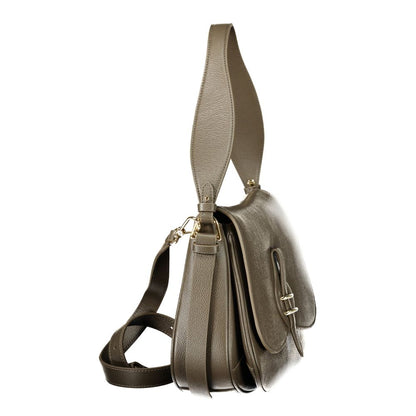 Coccinelle Grace Mavery Leather Handbag - Brown