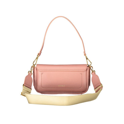 Evening Handbag by Coccinelle for women in leather pink & signature presents a ornamental silhouette, showcasing a secure zipper, ample external-pockets, and versatile shoulder-strap & adjustable-strap for a ornamental finish.