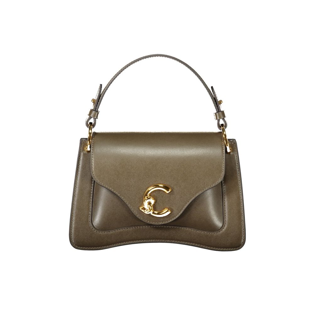 Handbag by Coccinelle for women in calf leather brown features a exquisite silhouette, showcasing a secure snap and exquisite external-pockets & internal-pockets with versatile shoulder-strap, adjustable-strap & handle for a exquisite finish.