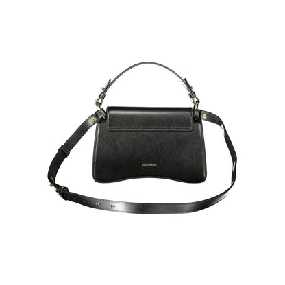 Coccinelle C Me Calf Leather Crossbody Handbag - Black Signature