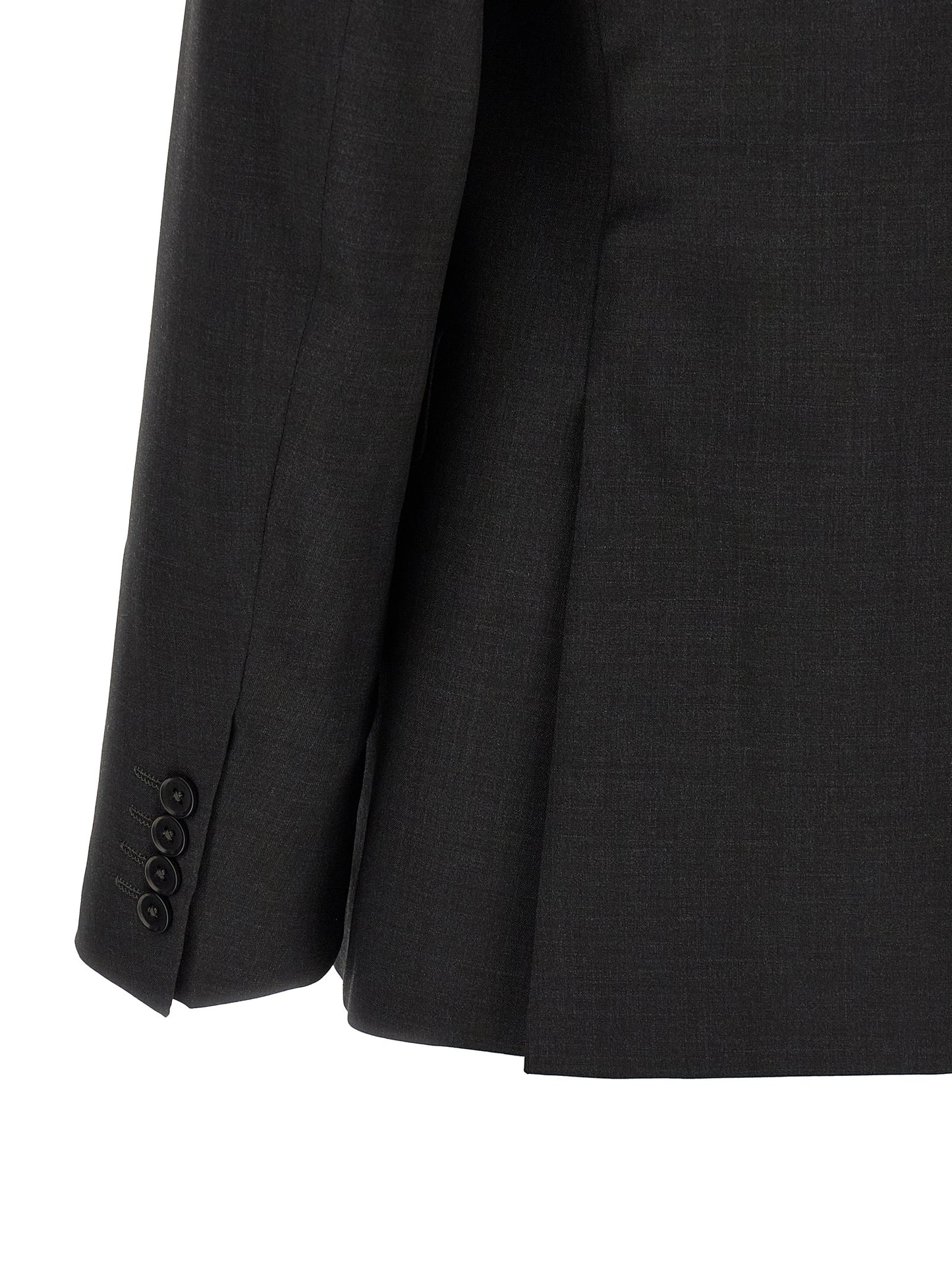 Pant Suit by Pal Zileri for men in wool gray presents a nuanced silhouette, showcasing a nuanced and nuanced for an elevated aesthetic.