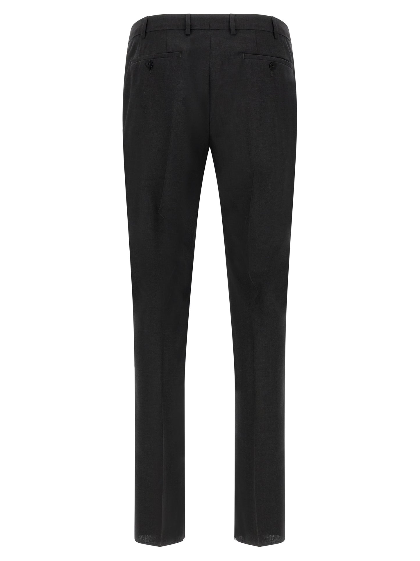 Pant Suit by Pal Zileri for men in wool gray features a tailored silhouette, showcasing a sophisticated and tailored for a refined, professional look.