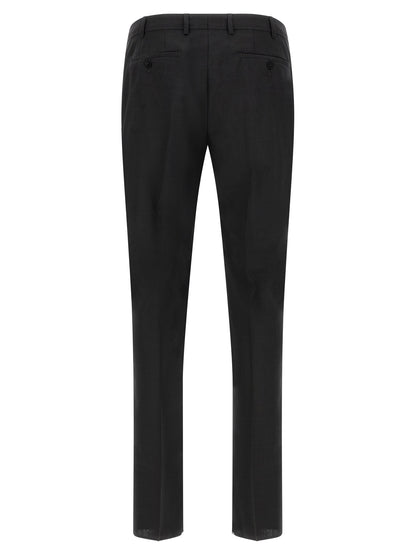 Pant Suit by Pal Zileri for men in wool gray features a tailored silhouette, showcasing a sophisticated and tailored for a refined, professional look.