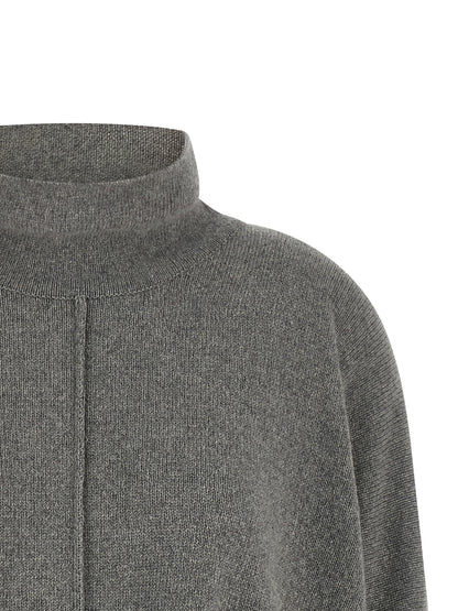 Cardigan by Alberta Ferretti for women in cashmere & acrylic fiber camel, gray & gold features an crisp silhouette, showcasing a sophisticated and detail for a truly crisp finish.