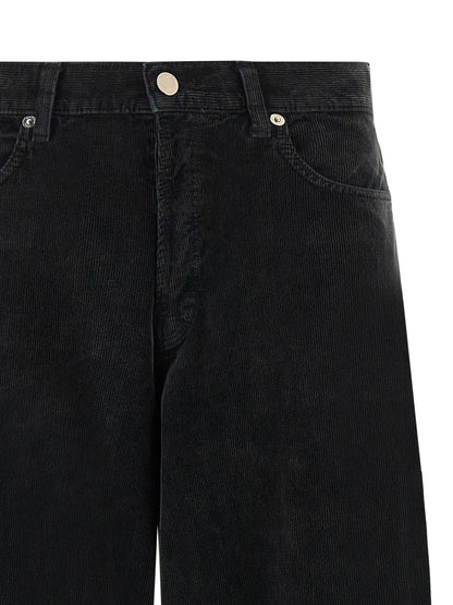 Jeans by Haikure for women in denim cotton black & camel features a refined silhouette with a refined flared & wide, defined by a and a refined long for a refined finish.