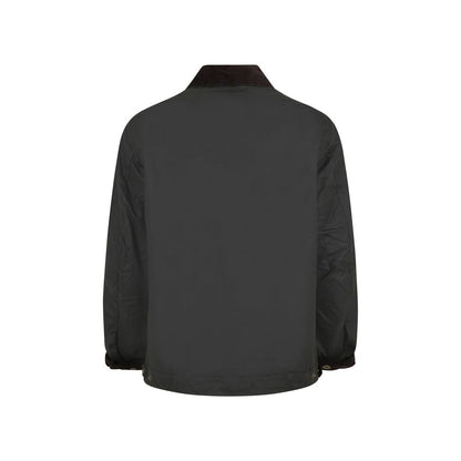 This Jacket by Barbour International for men in cotton bicolour showcases a magnificent silhouette, meticulously crafted with a distinctive and functional pockets for a magnificent finish.