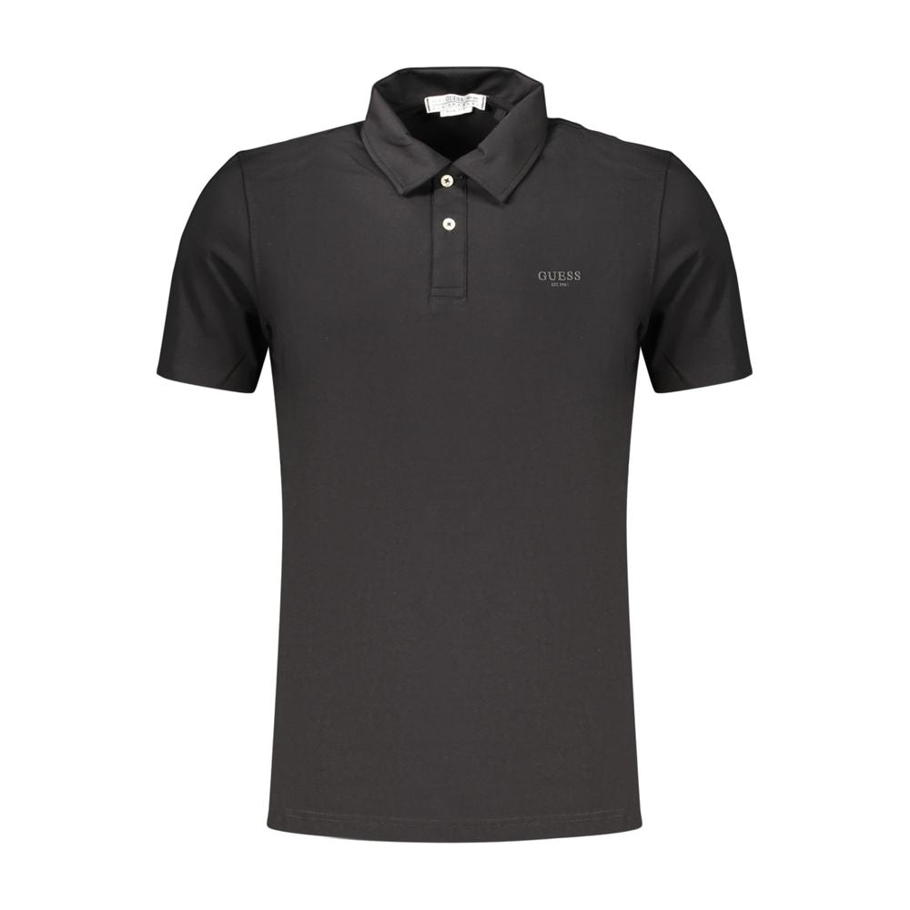 This Polo Shirt by Guess Jeans for men in stretch organic cotton black & print presents a flawless silhouette, showcasing flawless detailing and a refined for a truly flawless aesthetic.