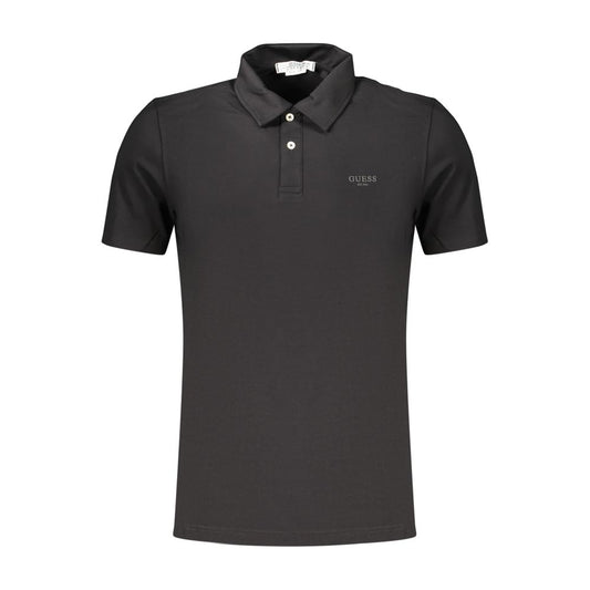 This Polo Shirt by Guess Jeans for men in stretch organic cotton black & print presents a flawless silhouette, showcasing flawless detailing and a refined for a truly flawless aesthetic.