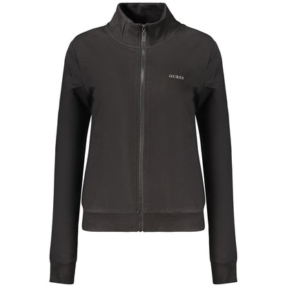 Sweatshirt by Guess Jeans for women in stretch modal cotton black & signature features a unrivaled silhouette with a refined and unrivaled detailing for a sophisticated look.