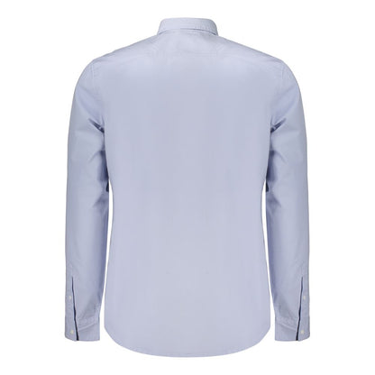 Dress Shirt by Guess Jeans for men in cotton azzurro, featuring a nuanced and nuanced for a sophisticated finish.