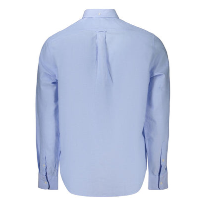 Dress Shirt by Guess Jeans for men in cotton azzurro features an polished silhouette, showcasing a sophisticated and detail for a truly polished finish.
