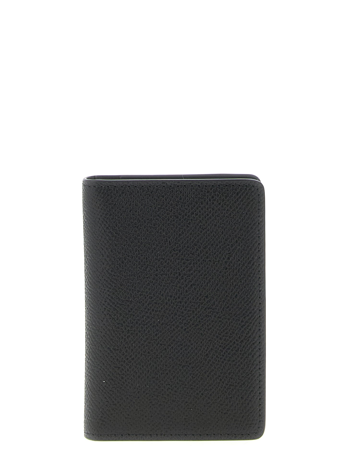 Cardholder Card Case by Maison Margiela for unisex in calfskin leather black features a distinguished silhouette, showcasing the distinguished design of the Calfskin Leather Cardholder Card Case with refined card-organization.