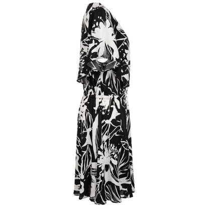 Trussardi Jeans Black Polyester Women Dress