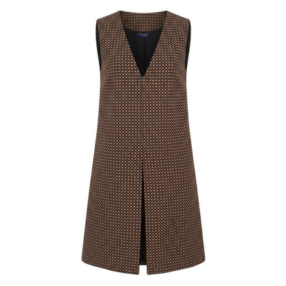 Trussardi Jeans Beige Polyester Women Dress