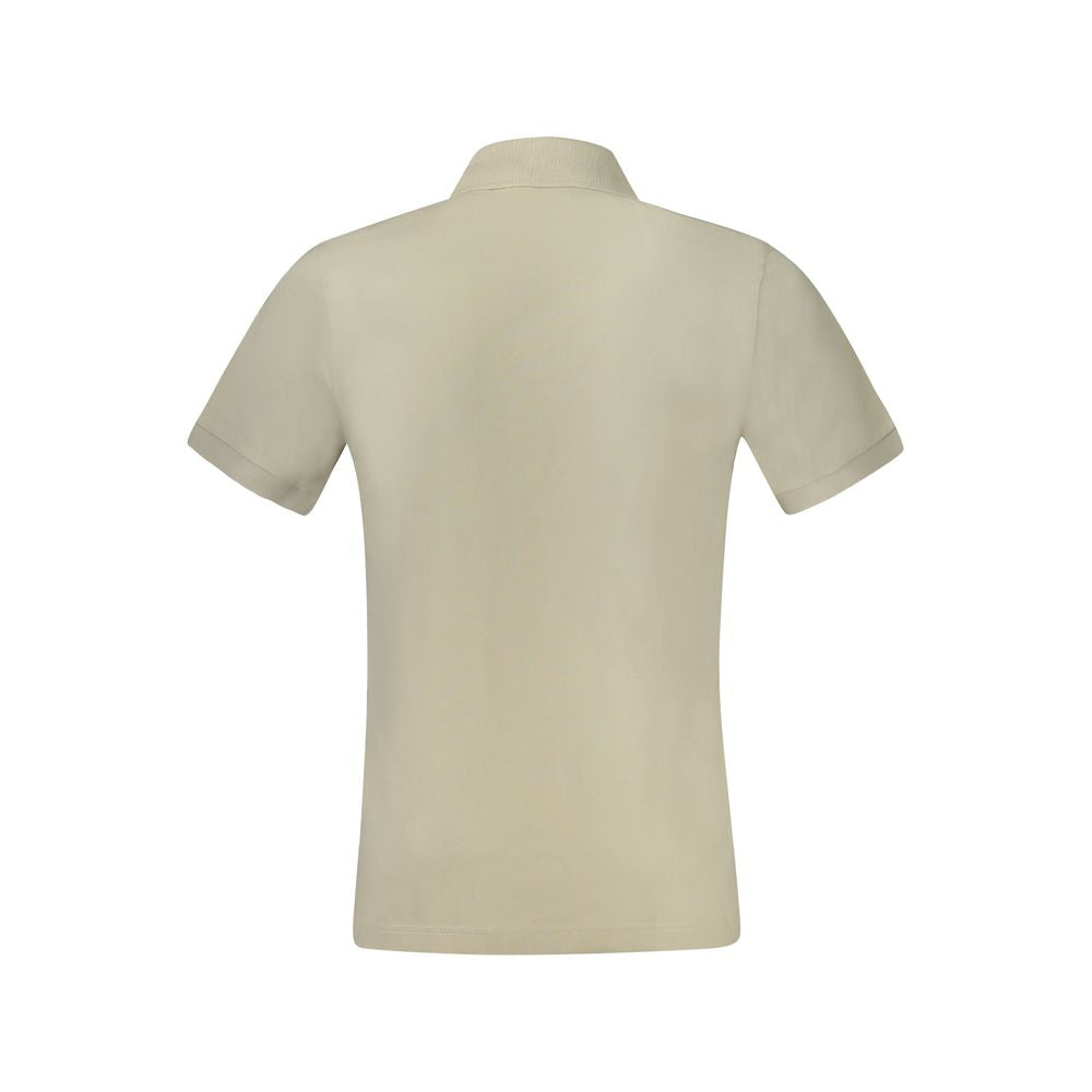 Polo Shirt by Hugo Boss for men in stretch cotton beige features a eye catching silhouette, showcasing a refined and for a eye catching finish.