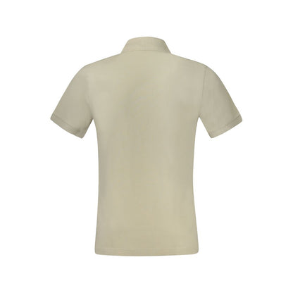 Polo Shirt by Hugo Boss for men in stretch cotton beige features a eye catching silhouette, showcasing a refined and for a eye catching finish.