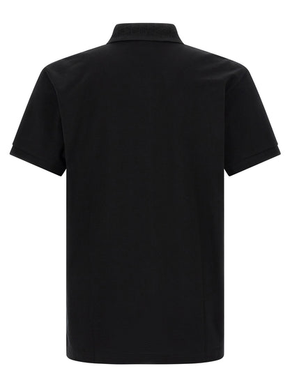 This Polo Shirt by Hugo Boss for men in stretch cotton black, signature & monogram presents a flawless silhouette, showcasing flawless detailing and a refined for a truly flawless aesthetic.