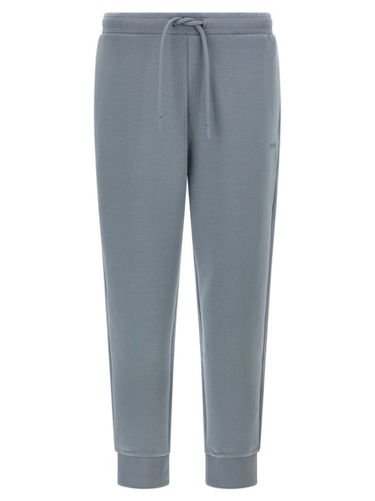 Joggers by Hugo Boss for men in stretch cotton gray features an sophisticated and with a precise long, creating a sophisticated and sophisticated silhouette.