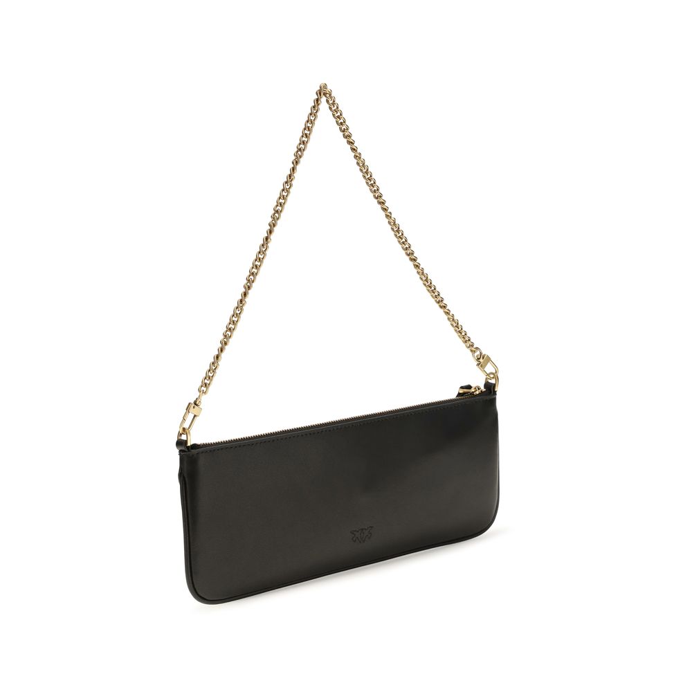 Wallet by PINKO for women in polyurethane & bos taurus calf leather black, gold & signature showcases a enchanting silhouette, artfully detailed with the signature style of the Love Birds Polyurethane & Bos Taurus Calf Leather Wallet and functional .