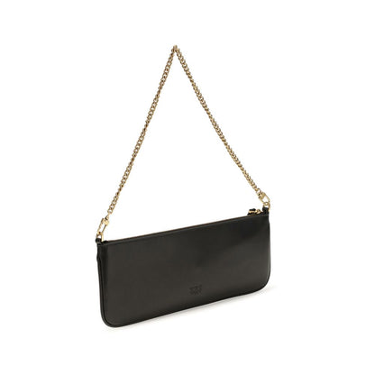 Wallet by PINKO for women in polyurethane & bos taurus calf leather black, gold & signature showcases a enchanting silhouette, artfully detailed with the signature style of the Love Birds Polyurethane & Bos Taurus Calf Leather Wallet and functional .