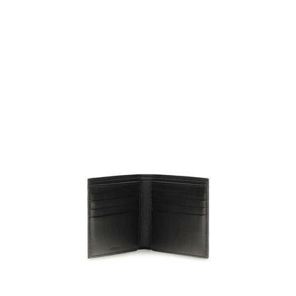 Cardholder Wallet by Balenciaga for men in lambskin leather black showcases a discerning silhouette, artfully capturing the essence of Le City Lambskin Leather Cardholder Wallet with its functional card-organization.