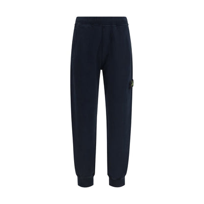 Stone Island Blue Cotton Sweatshirt