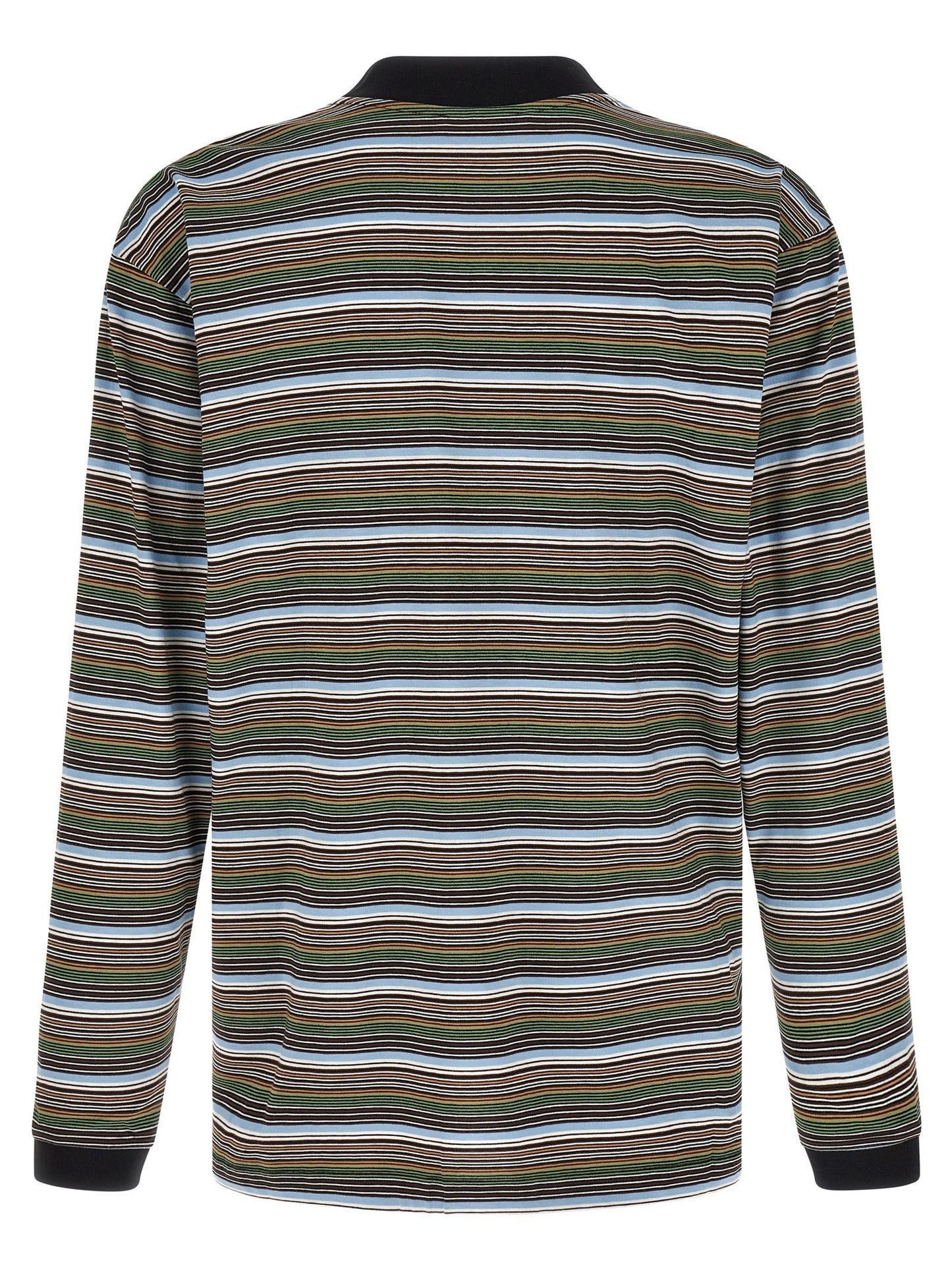 T-Shirt by Marni for men in cotton multicolor, patterned & striped features a plush silhouette, showcasing a sophisticated mock neckline and for a truly plush finish.