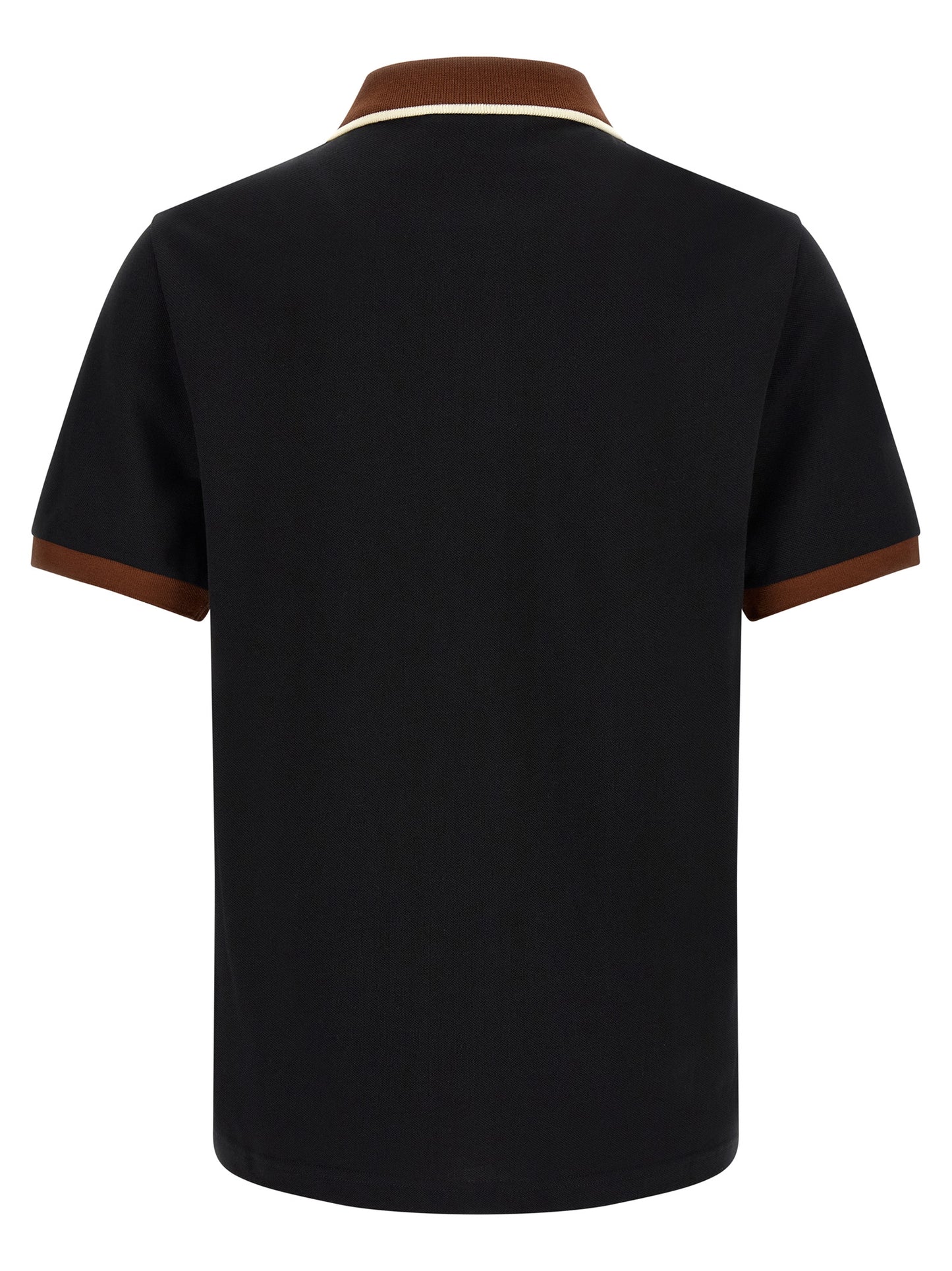 This Polo Shirt by Marni for men in cotton black, brown & white presents a flawless silhouette, showcasing flawless detailing and a refined for a truly flawless aesthetic.
