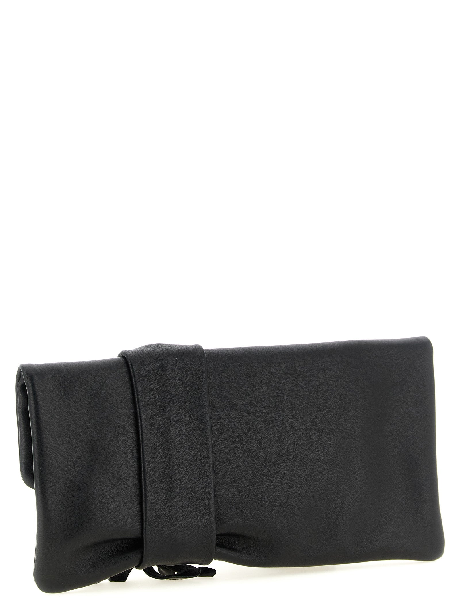 Evening Clutch Handbag by Jimmy Choo for women in lamb leather & satin black, gold, pink & floral showcases a sculptural silhouette, featuring a secure , ample , and versatile for a sculptural finish.