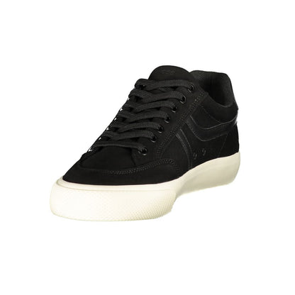 Athletic Sneakers Hugo Boss men polyester & polyurethane black & white featuring a avant-garde Men's Athletic Polyester & Polyurethane Sneakers design with a avant-garde athletic style for a refined finish.